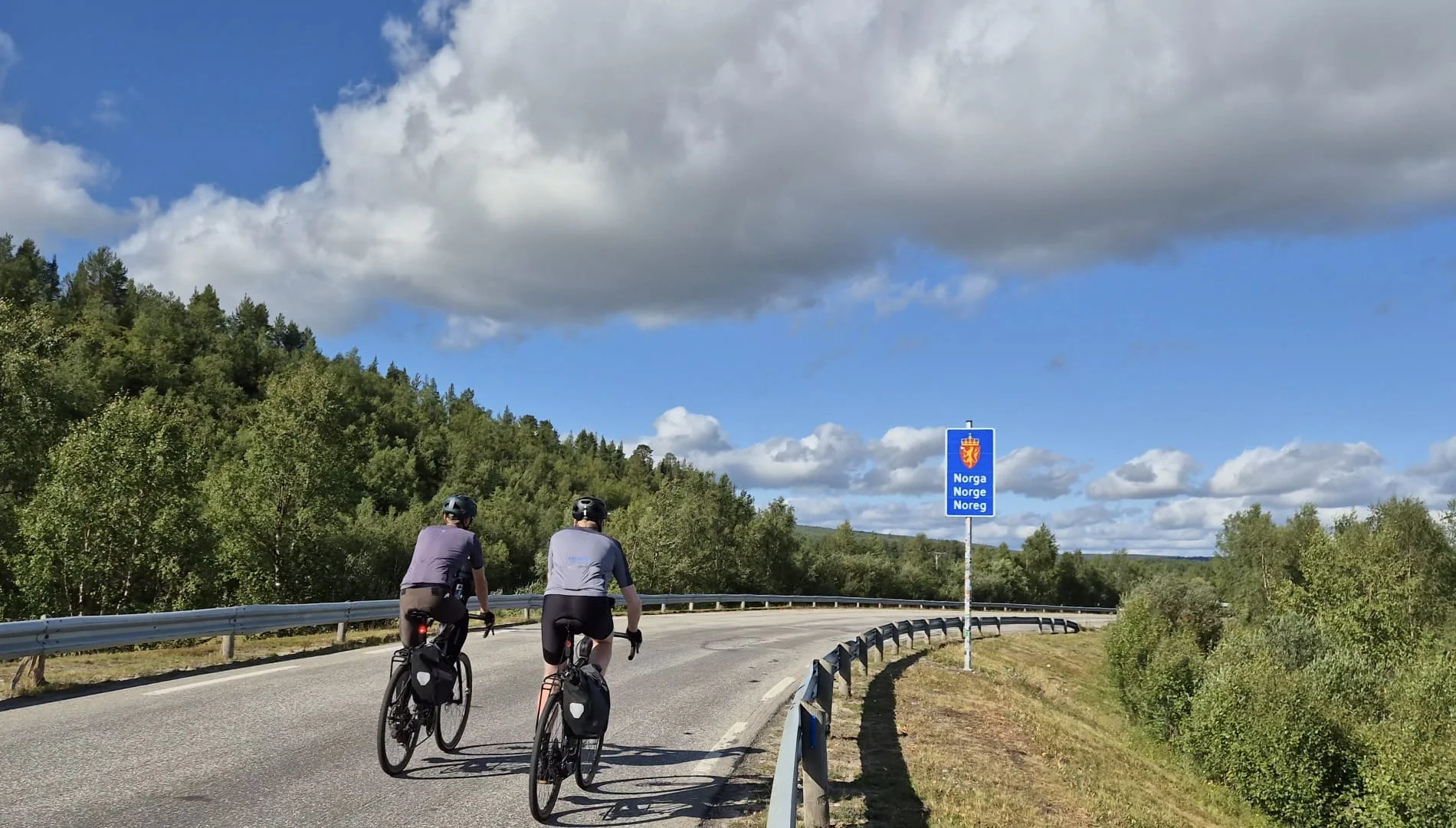 Dag 9 - Noorwegen, fjorden en de finish kunnen ruiken!