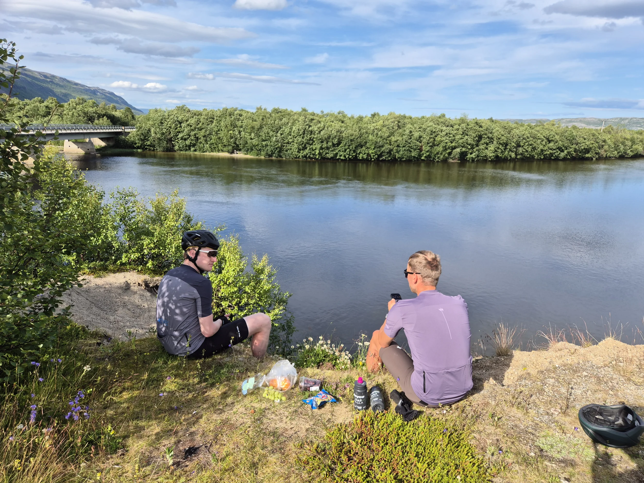 Dag 9 - Noorwegen, fjorden en de finish kunnen ruiken!
