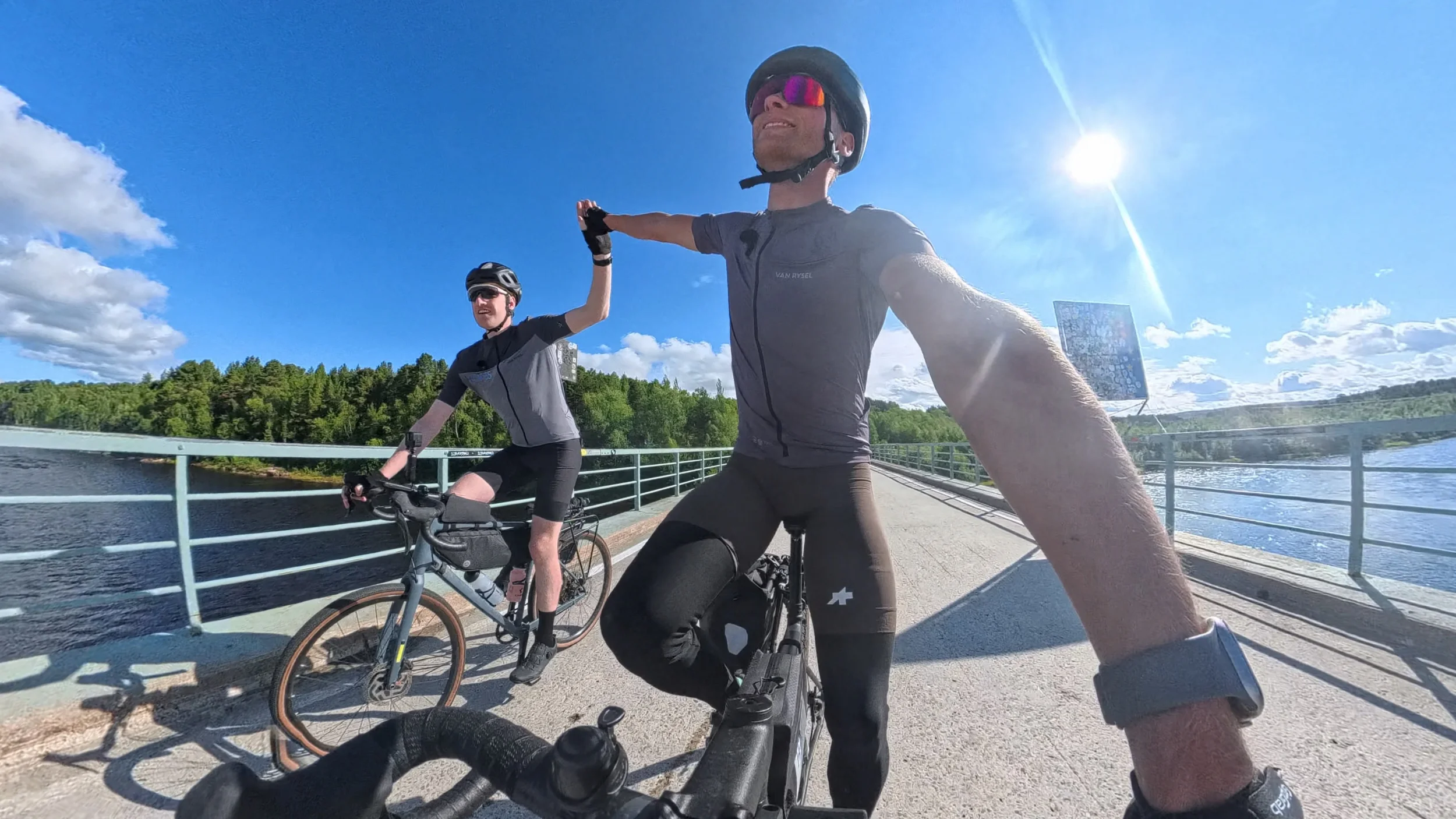 Dag 9 - Noorwegen, fjorden en de finish kunnen ruiken!