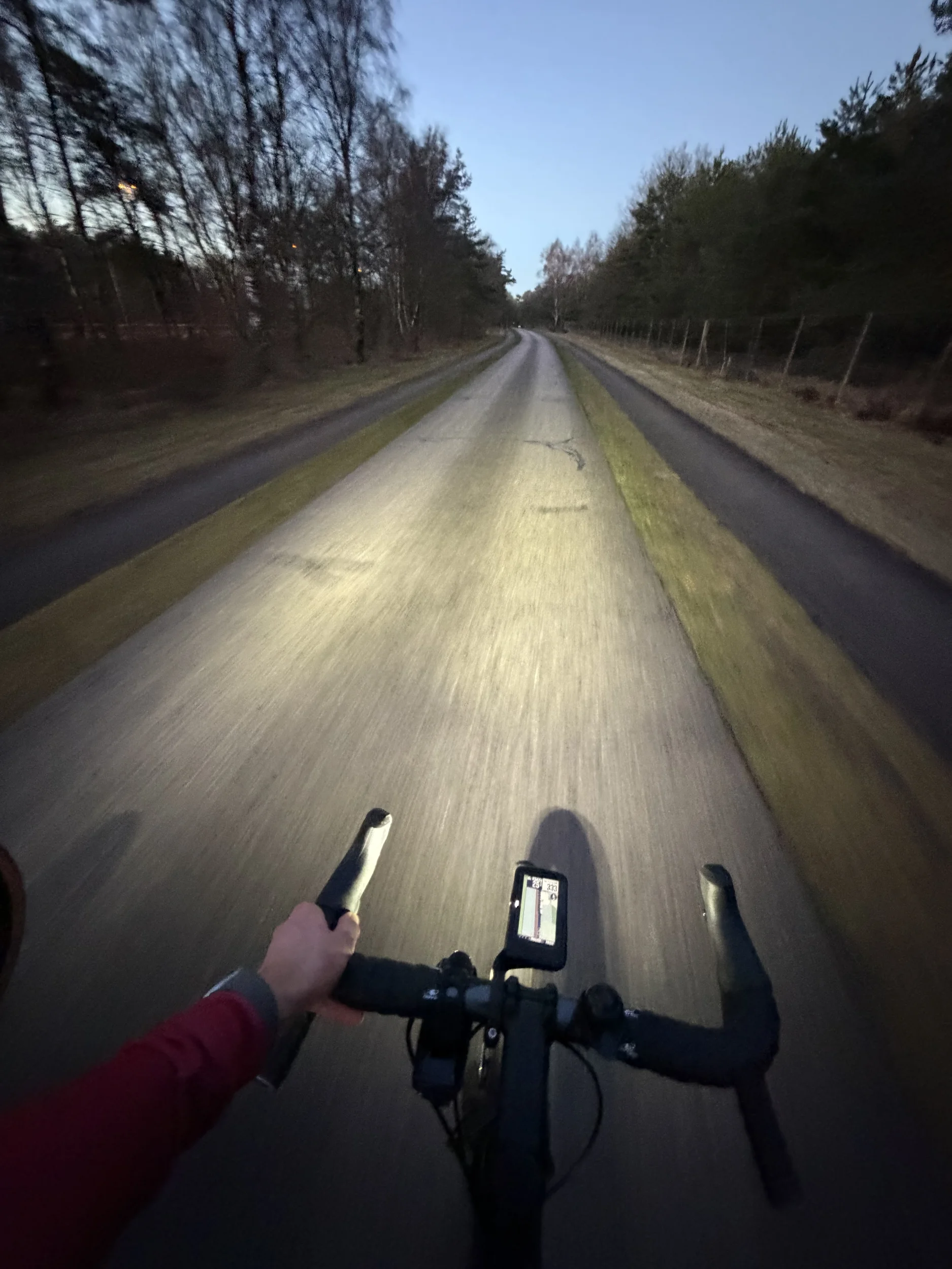 Eerste buitentraining!